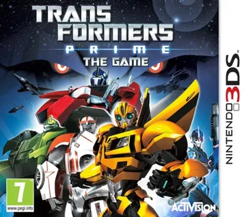 Transformers Prime - The Game (Usa) box cover front